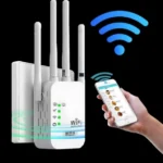 Amplificador de Sinal Wi-Fi Repetidor 1200Mbps